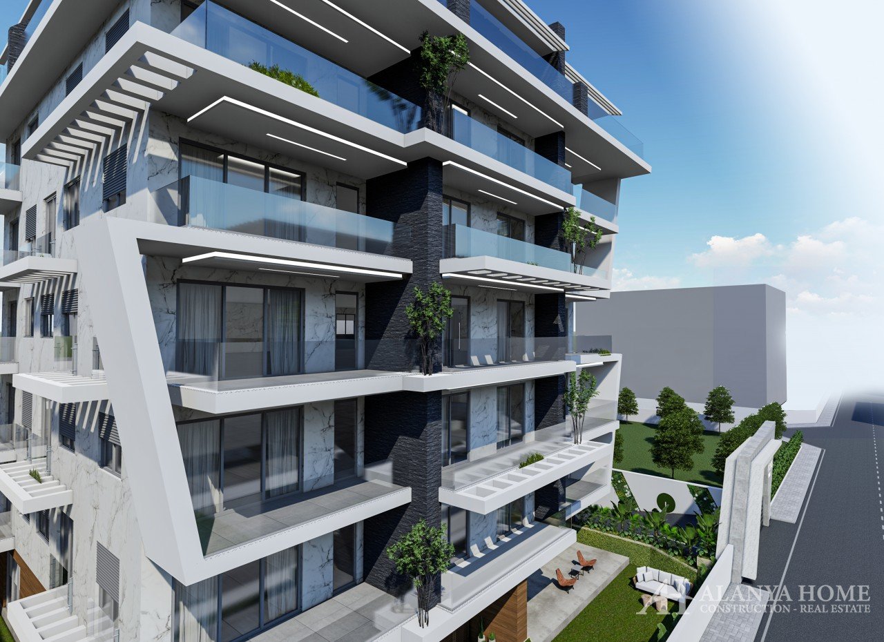 Novis Park Kestel Аланья Анталия Турция покупка продажа меблированная двухкомнатная квартира в новом